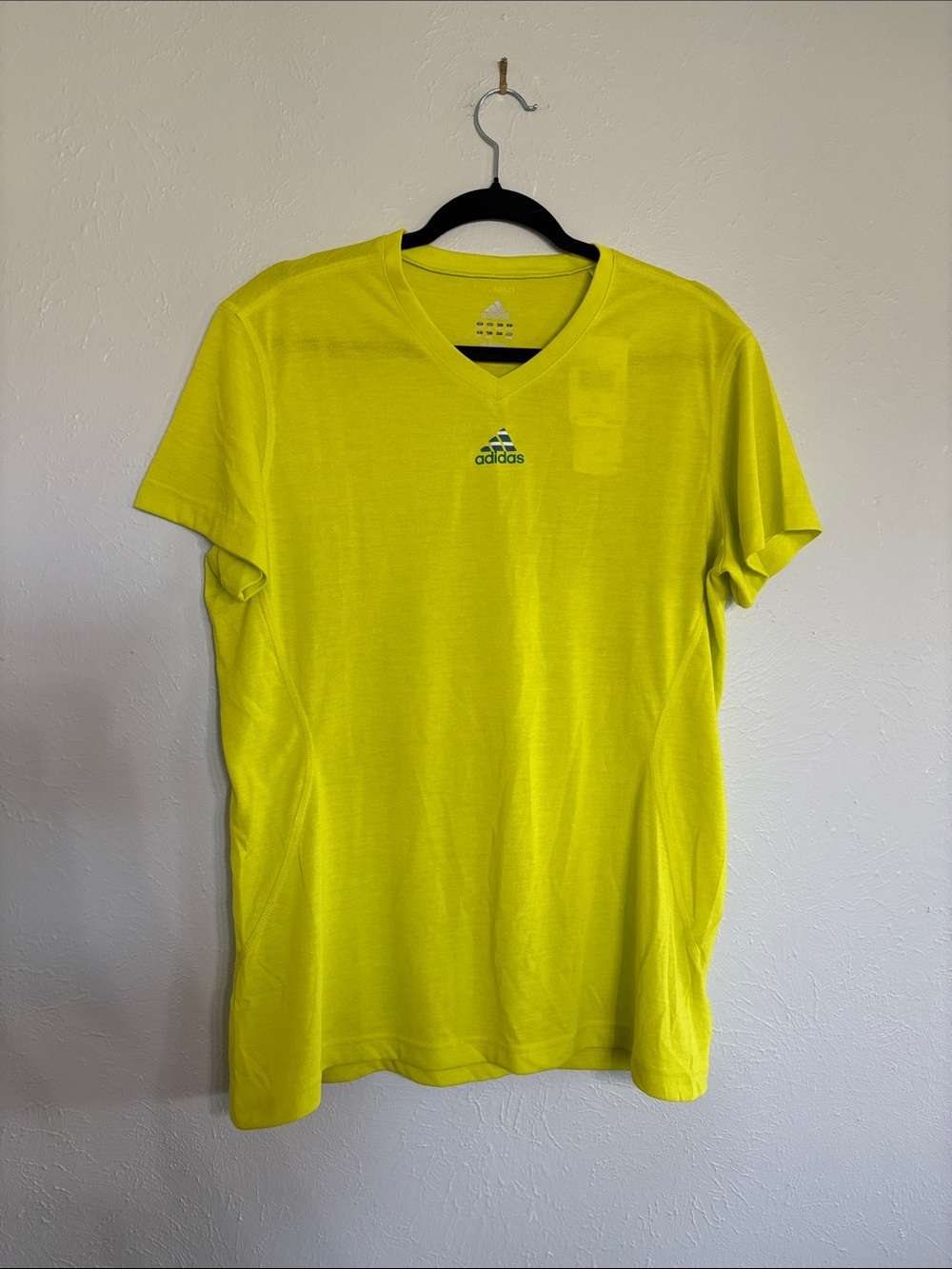 Adidas Climalite Bright Yellow Short Sleeve Tee